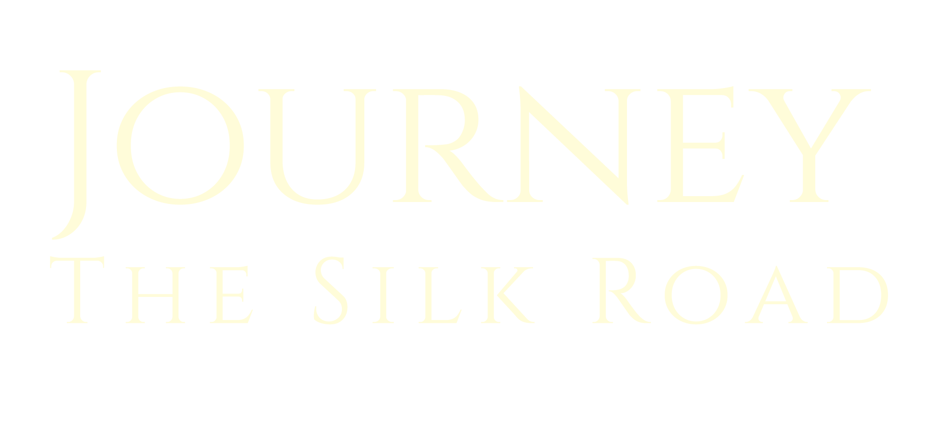 The Silk Road Logo